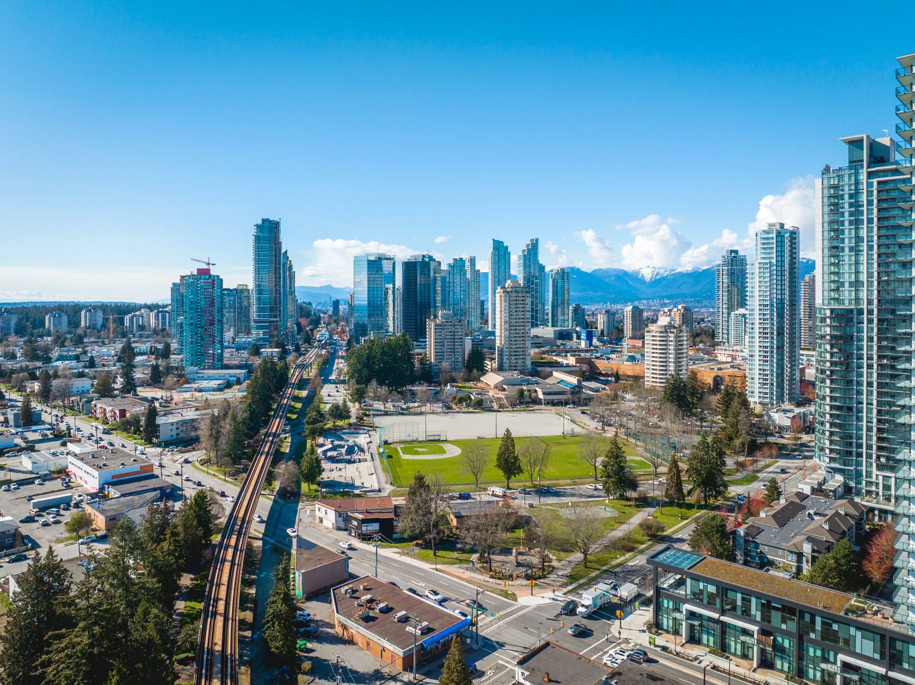 Burnaby skyline